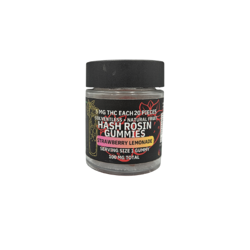 Photograph of product: Strawberry Lemonade | au chocolat Rosin Gummies | 100mg