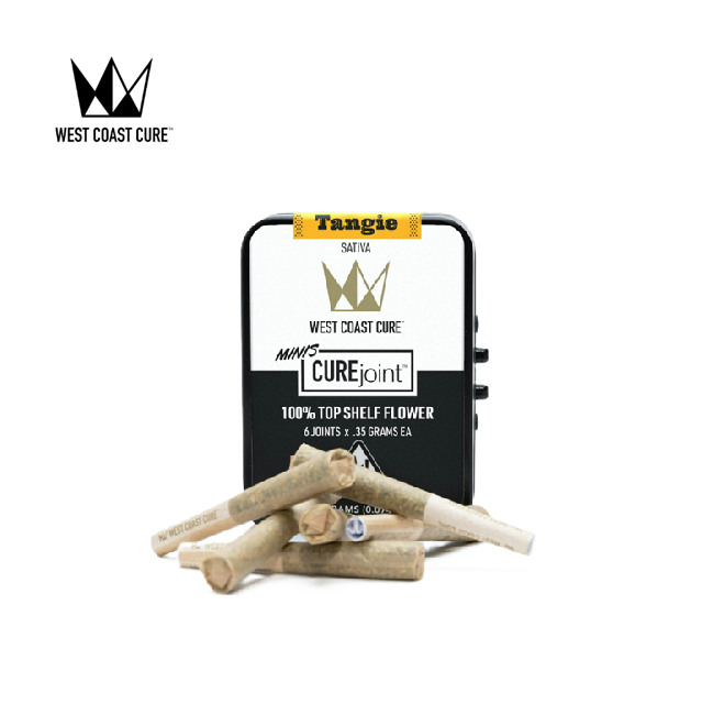 Photograph of product: TANGIE .35G MINI 6 PACK PREROLLS