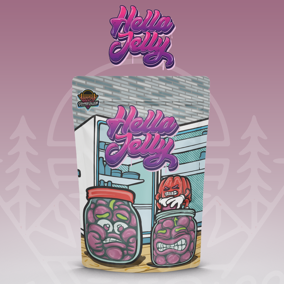 Photograph of product: Voyage Bloom | Hella Jelly Pre-Pack Flower - 3.5g