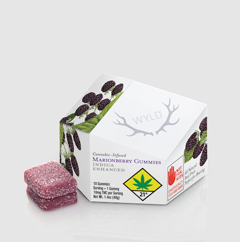 Photograph of product: Wyld - Marionberry [100mg] - 10pk Edibles