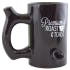 Photograph of product: "Roast and Toast" pipe mug- Black (Large)