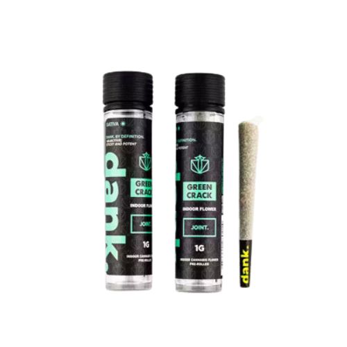 Photograph of product: Dank. By Definition | Green Crack | Pre-Roll | 1g