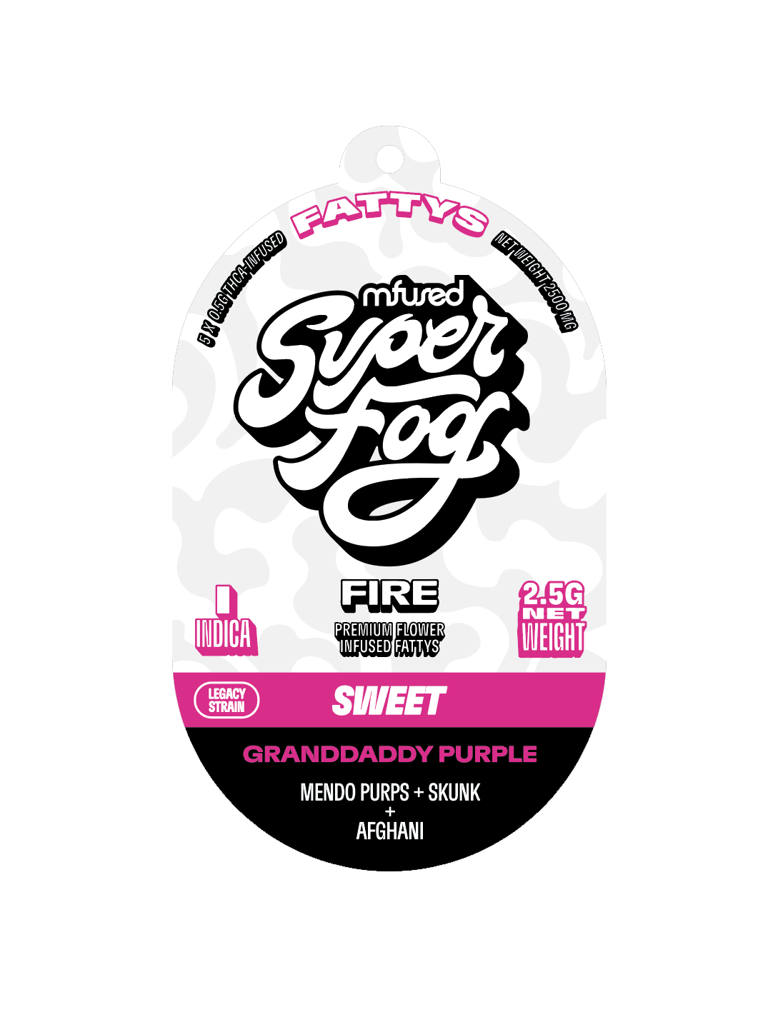 Photograph of product: Granddaddy Purple Fattys (5Pk)