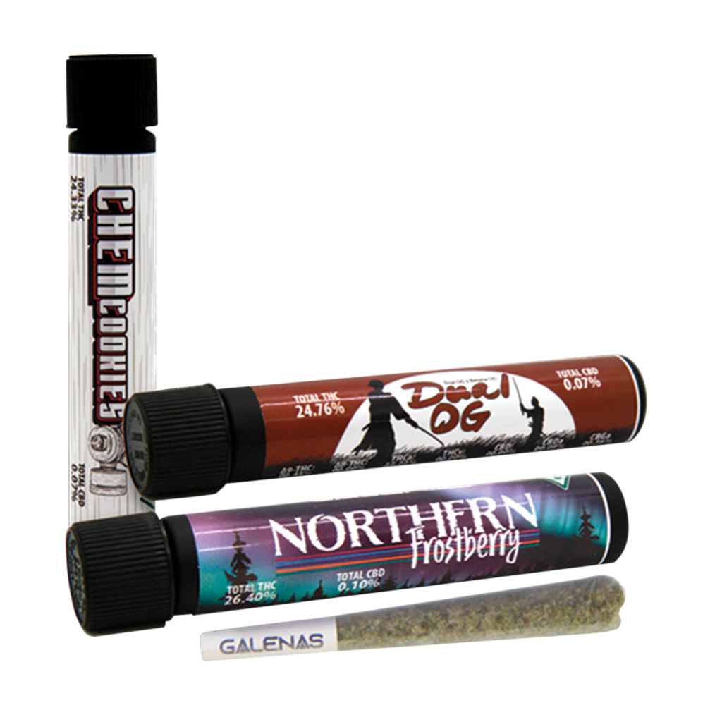 Photograph of product: Galenas Pre-Roll 1g GG #1