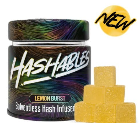 Photograph of product: Lemon Burst - 20pk/100mg (5mg TH-oui each)