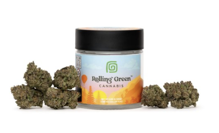 Photograph of product: Rolling Green - Grape Gas (I) - 28% - Flower - 3.5g