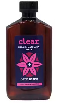 Photograph of product: Clear Syrup [1:1 TH-oui:CBD] (Peach)