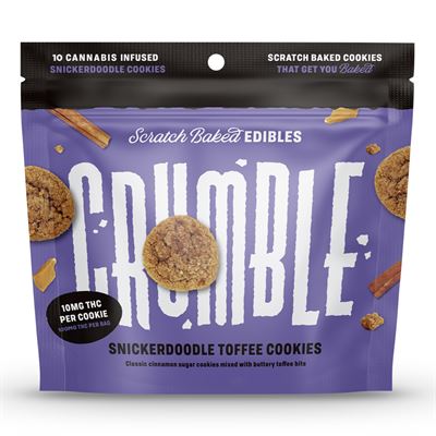 Photograph of product: Snickerdoodle Toffee | Cookies 100mg