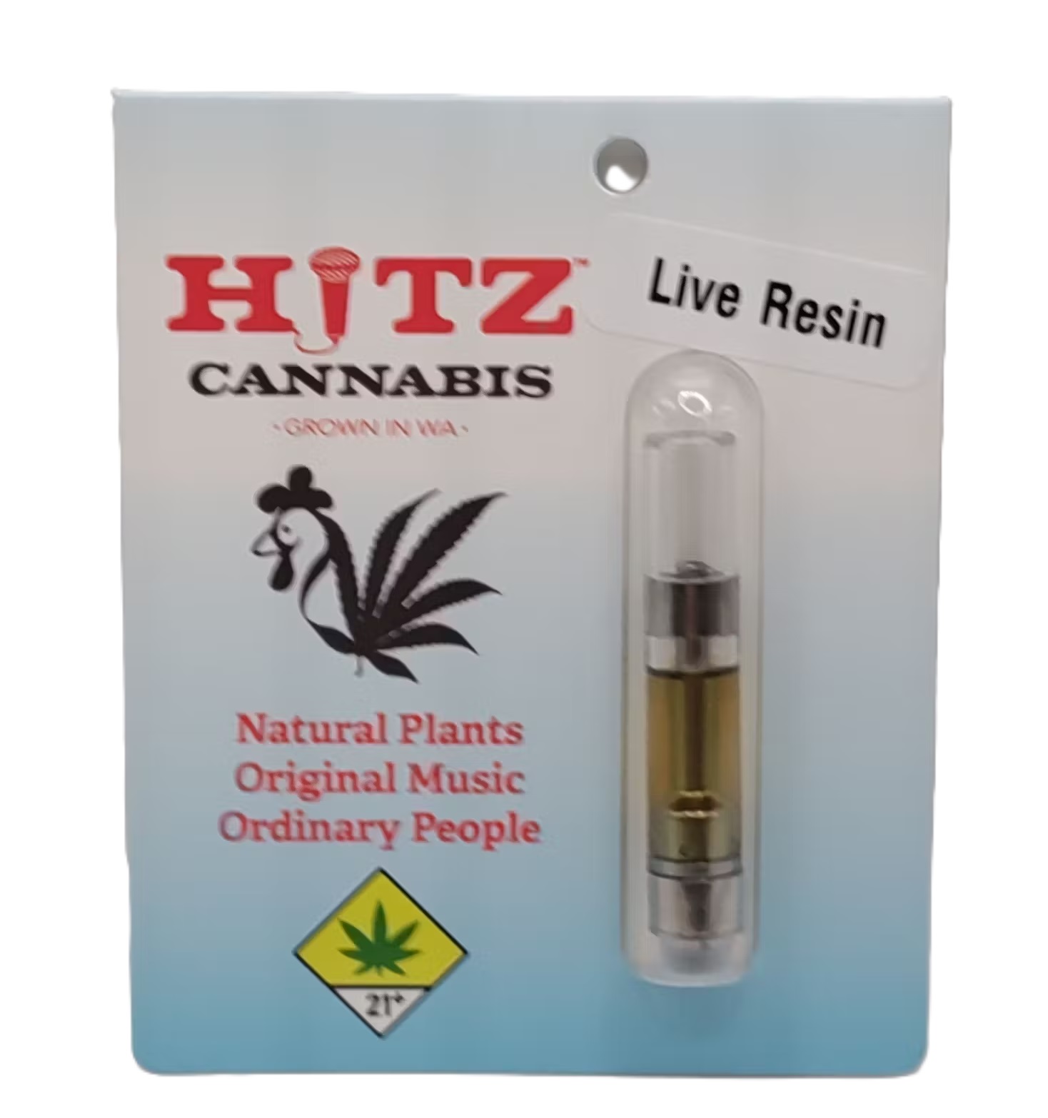 Photograph of product: Sour Diesel Live Resin Vape Cartridge Hitz Oui'd