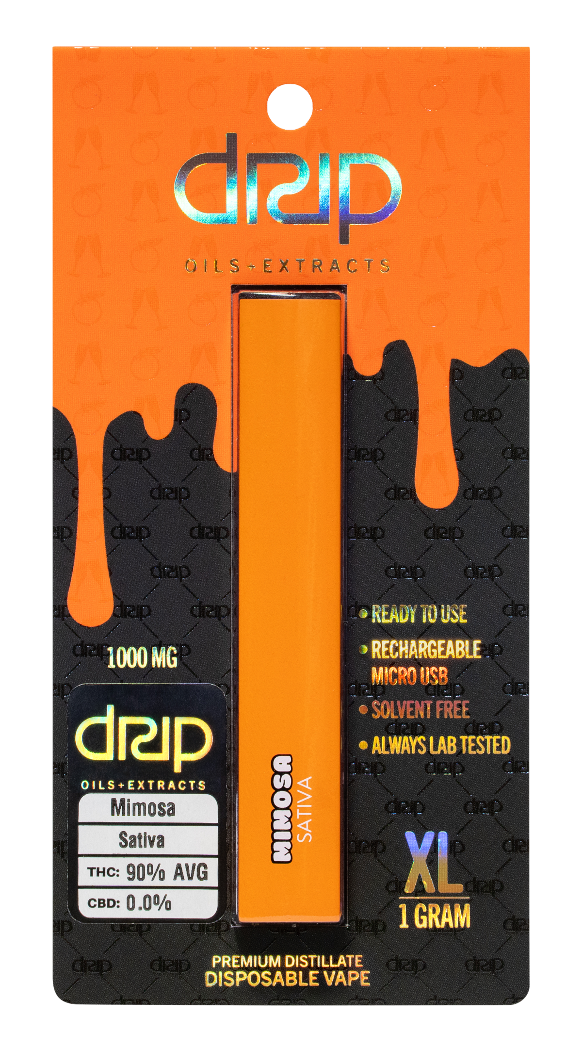 Photograph of product: Mimosa | Disposable Pen | 1g