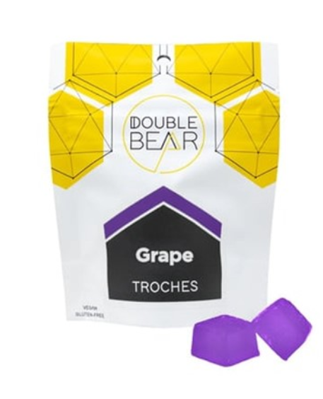 Photograph of product: Grape | 1:1 TH-oui:CBD TH-oui Troches | 20pk