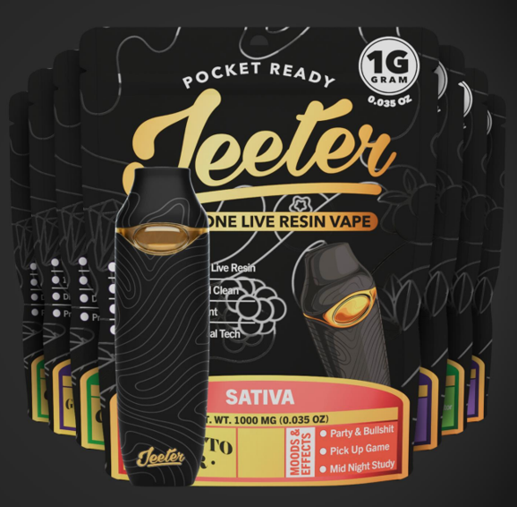 Photograph of product: Deep Drive Kush | Live Resin Disposable | 1g