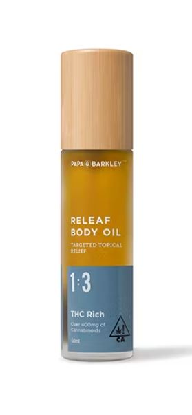 Photograph of product: Papa & Barkley - 1:3 Relief Body Oil 60ml