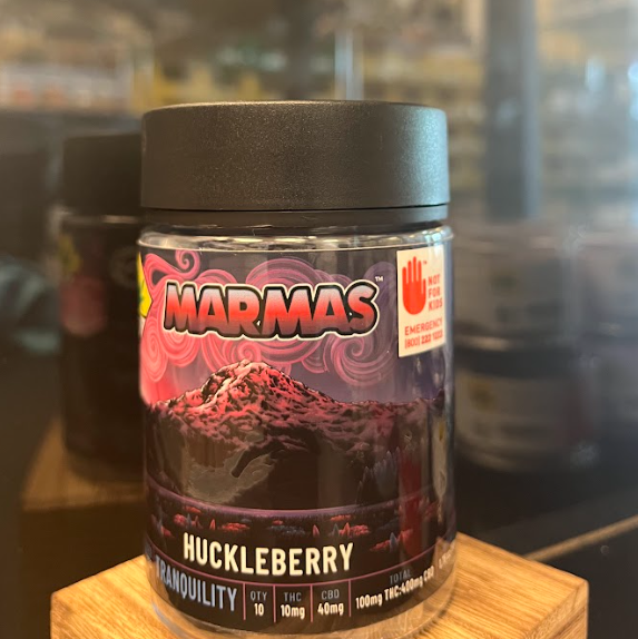 Photograph of product: Huckleberry 4:1 10pk | 500mg