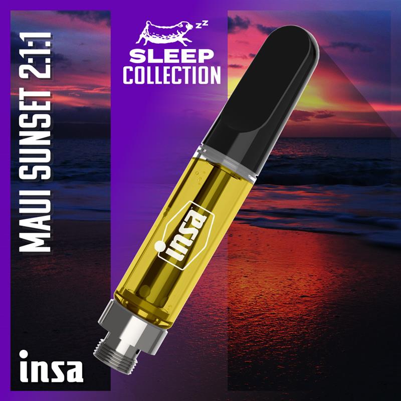 Photograph of product: Cartridge - Maui Sunset 2:1:1 (TH-oui:CBN:CBD)
