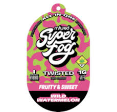 Photograph of product: MFused Twisted Wild Watermelon All-in-One Oui'd Hybrid 1g