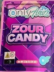 Photograph of product: Only Flavz | Flower | Zour Candy - 3.5g