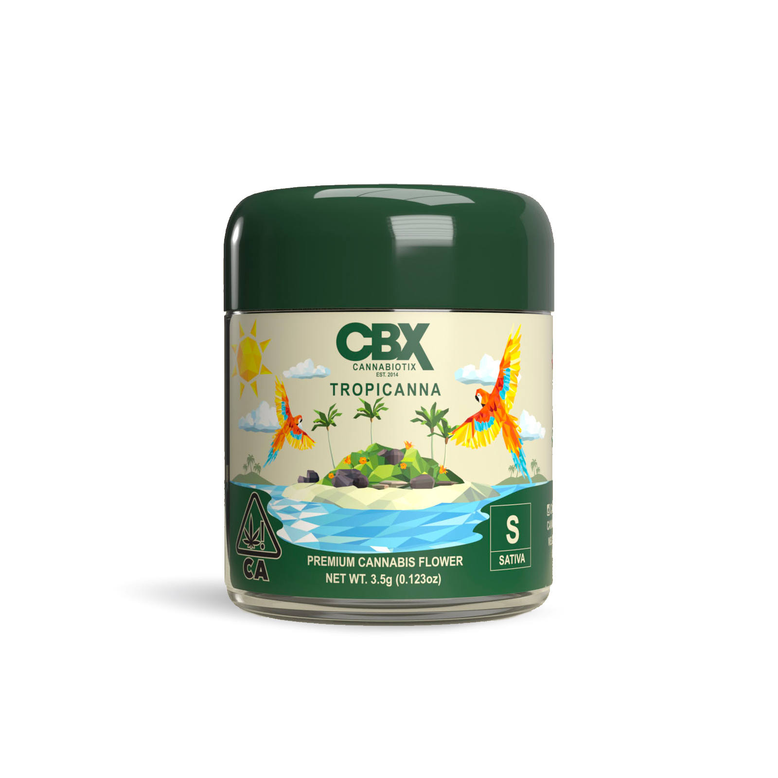 Photograph of product: CBX Tropicanna - 3.5g