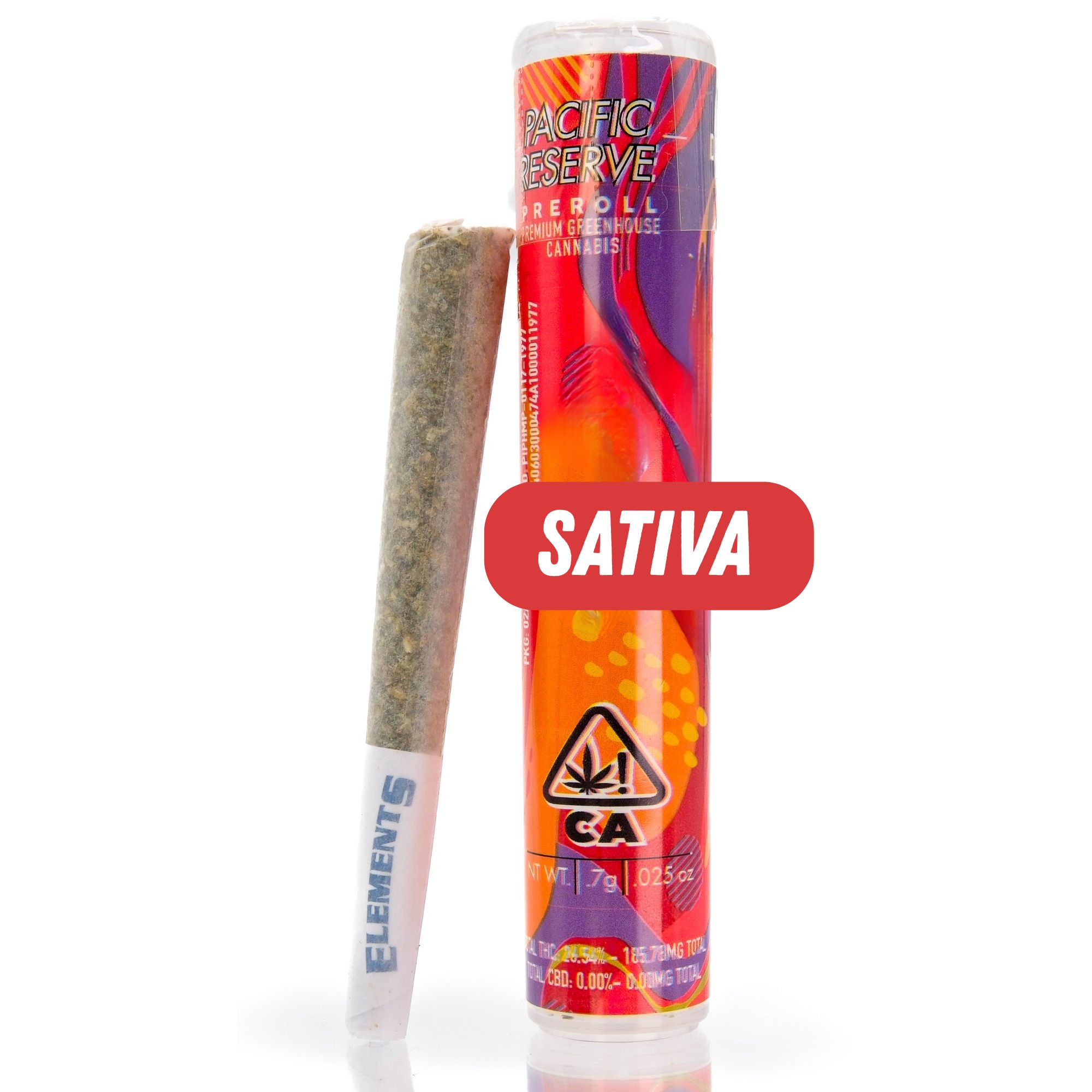 Photograph of product: Candy Citrus .7g Pre-Roll - Pacific Reserve