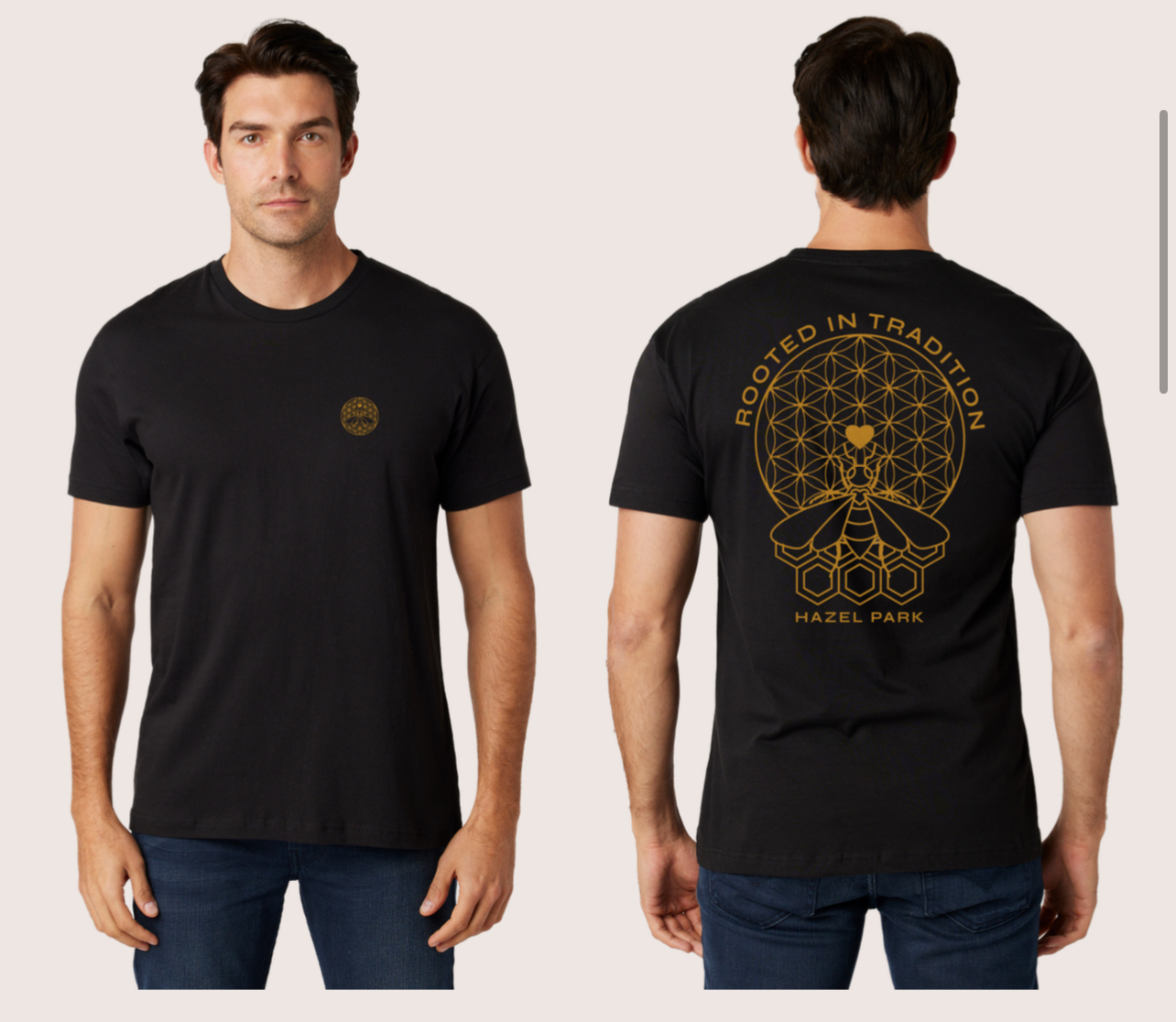 Photograph of product: The Hive Black T-Shirt (new)