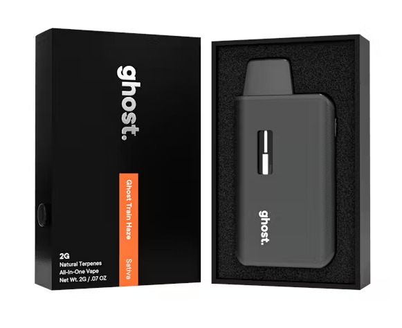 Photograph of product: Vape | Ghost Train Haze (S/H) Ghost
