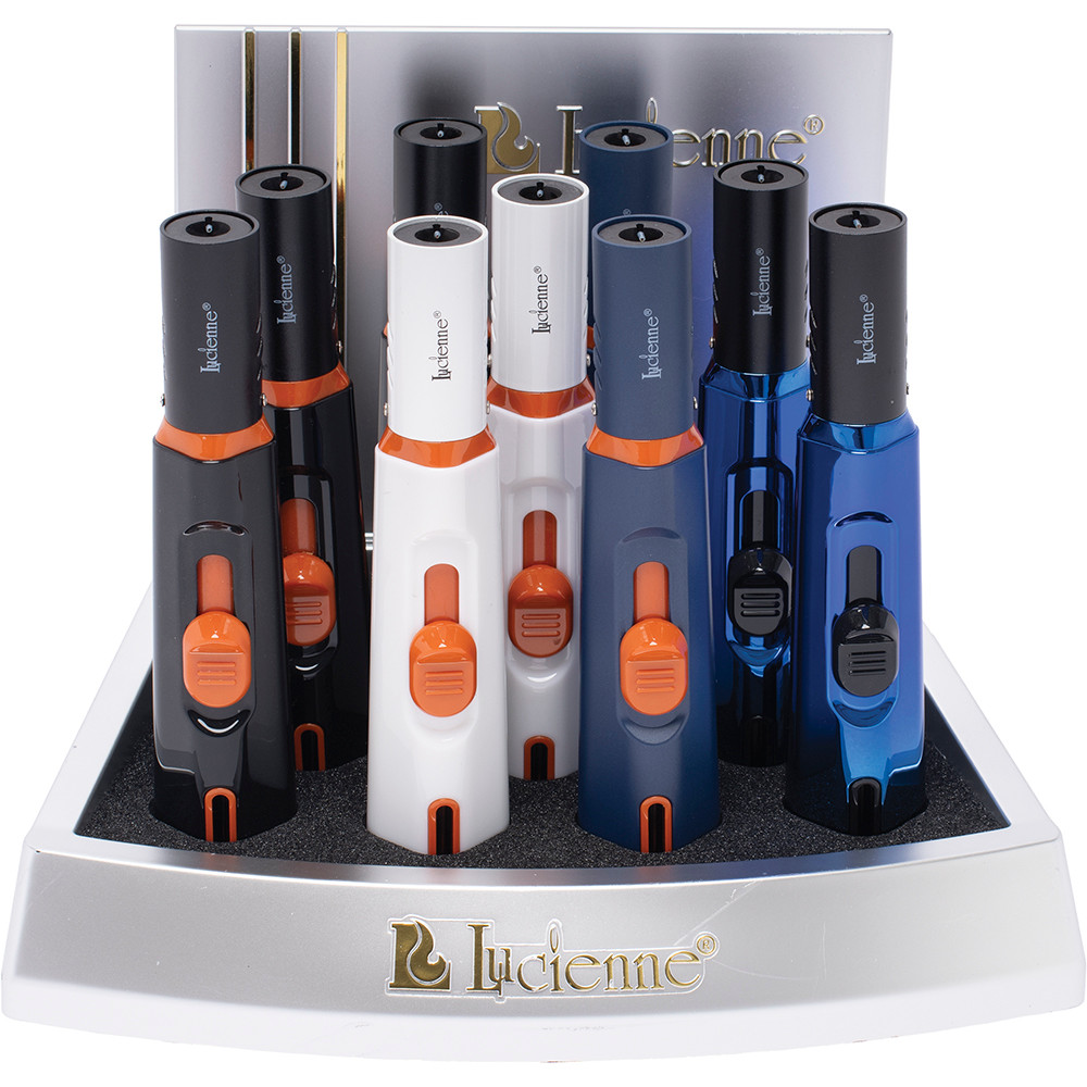 Photograph of product: Lucienne Teardrop Single Flame Torch Lighter