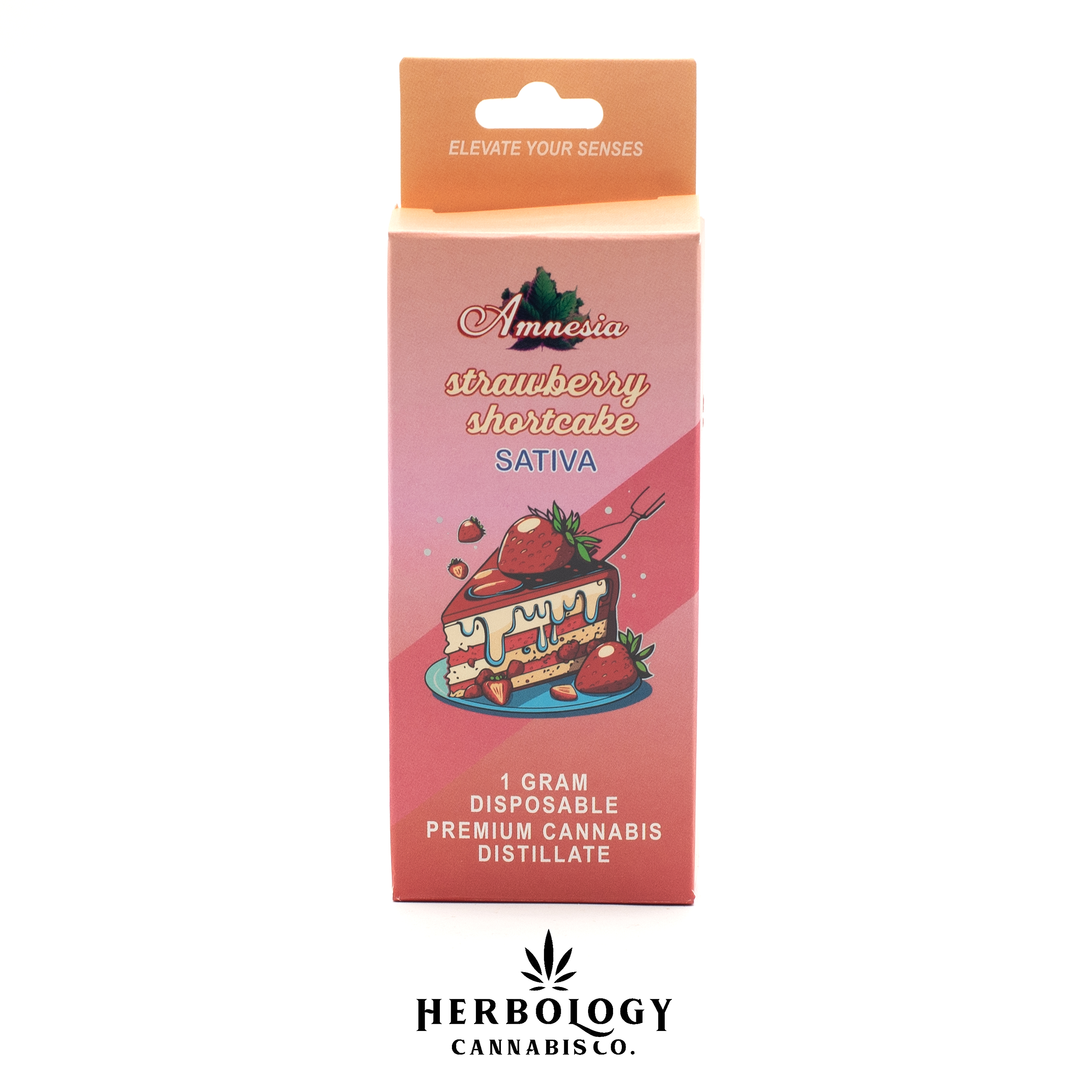Photograph of product: Amnesia | Disposable Vape | Strawberry Shortcake