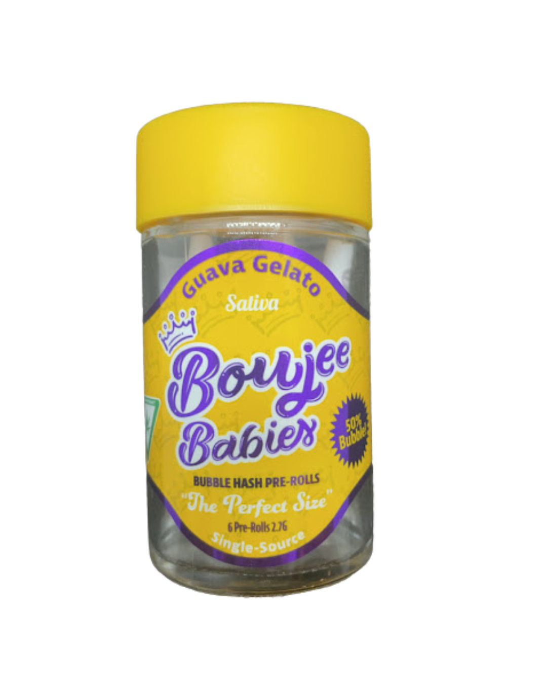 Photograph of product: Boujee Babies | Guava Gelato | Bubble au chocolat Infused