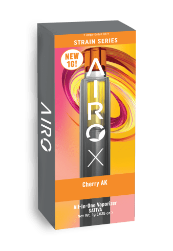 Photograph of product: Airo | Disposable Vape | Cherry AK 1g