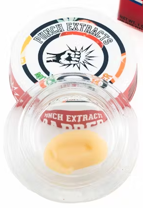 Photograph of product: 1g Mixed Fruit BHO Badder - Punch