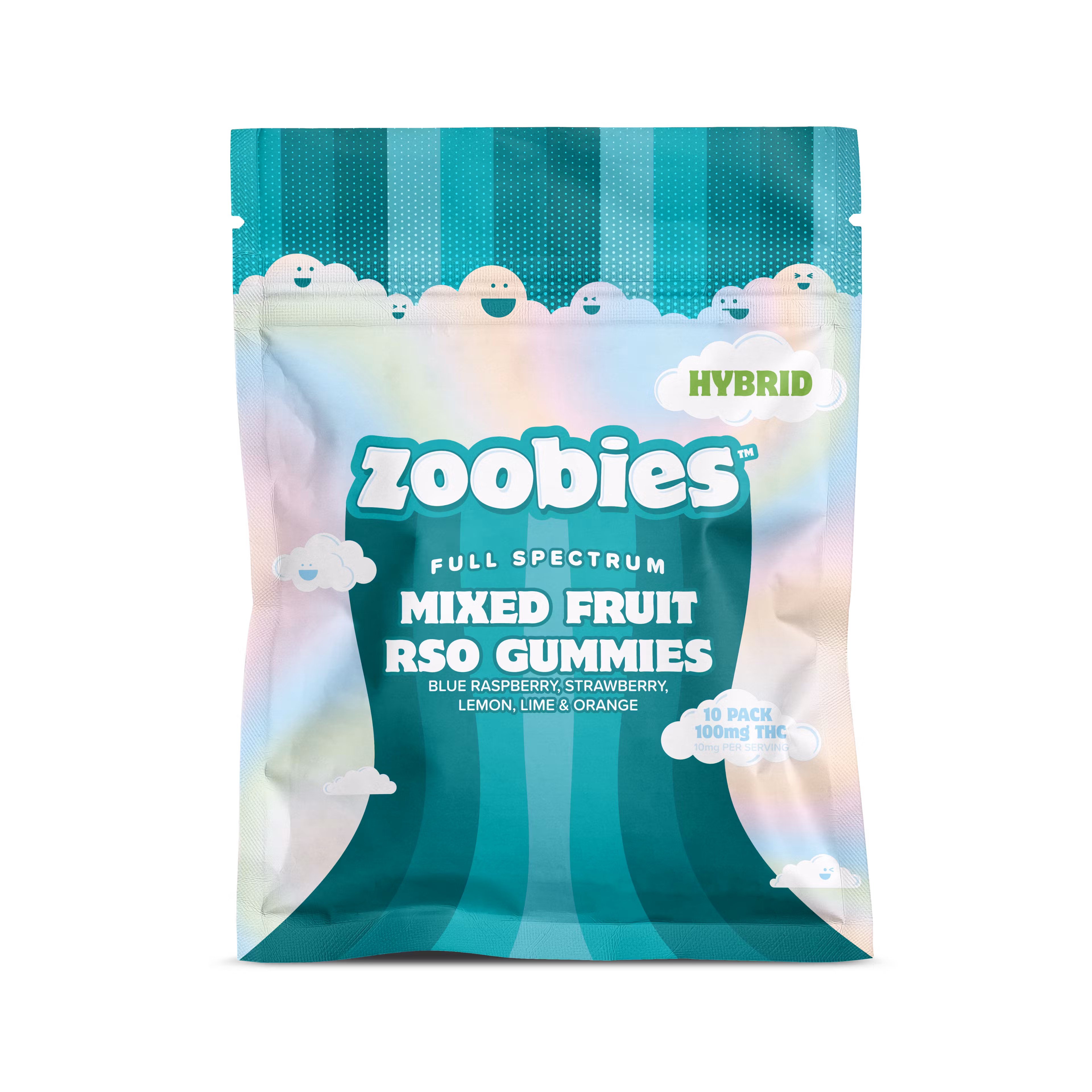 Photograph of product: Mixed Fruit RSO gummies