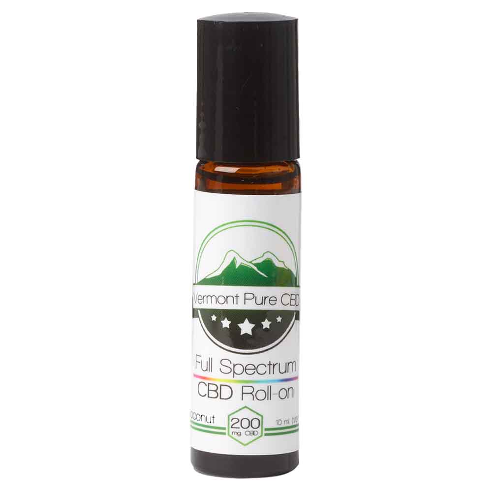 Photograph of product: Vermont Pure CBD | Coconut Roll On Extra Strength | 200mg