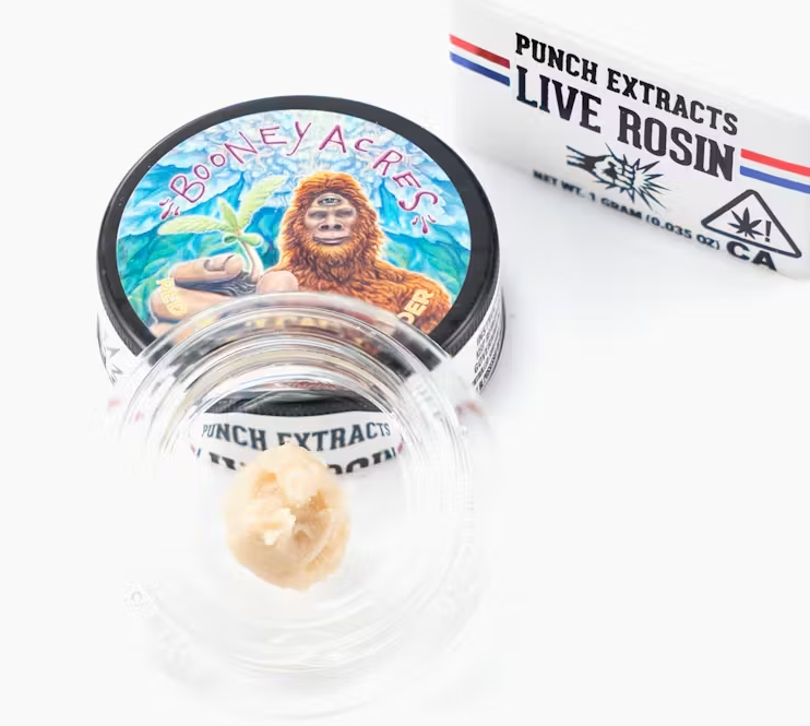Photograph of product: Punch Extracts Red Zlemoncane Tier 1 Live Rosin 1g