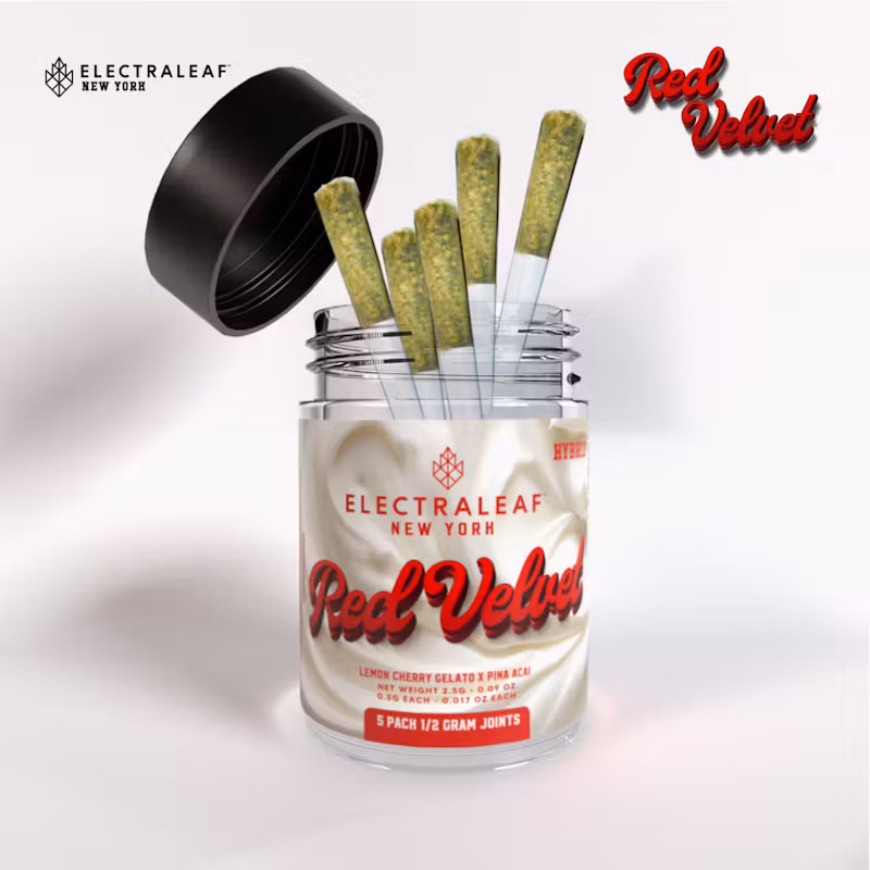 Photograph of product: Red Velvet- ELECTRALEAF- 5Pck Pre Rolls
