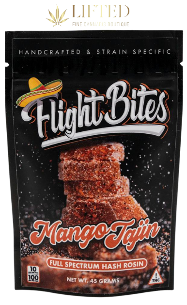 Photograph of product: FLIGHT BITES MANGO TAJIN