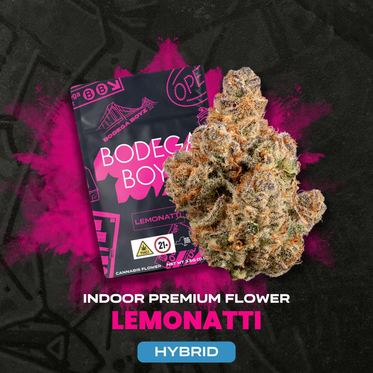 Photograph of product: Bodega Boyz | Lemonatti | Flower | 3.5g