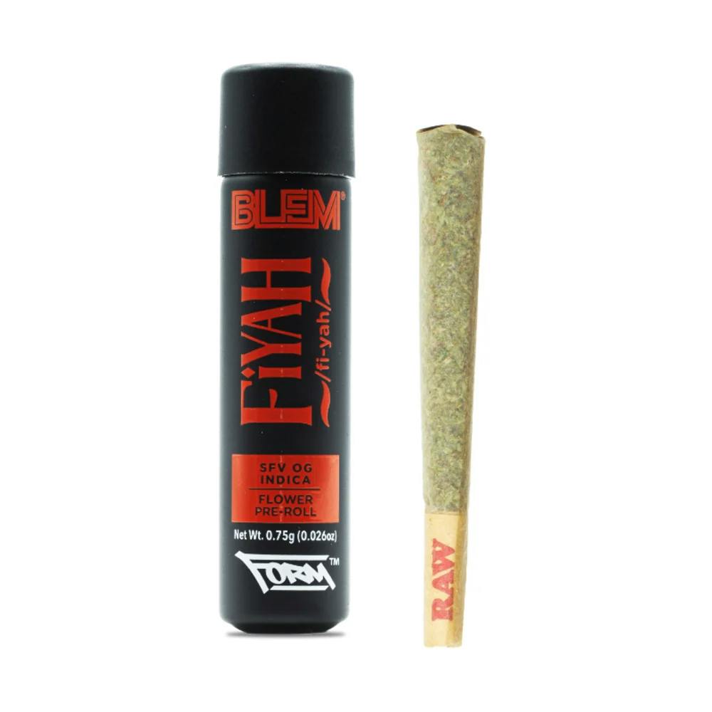 Photograph of product: BLEM - Fiyah - .75G - Pre Roll