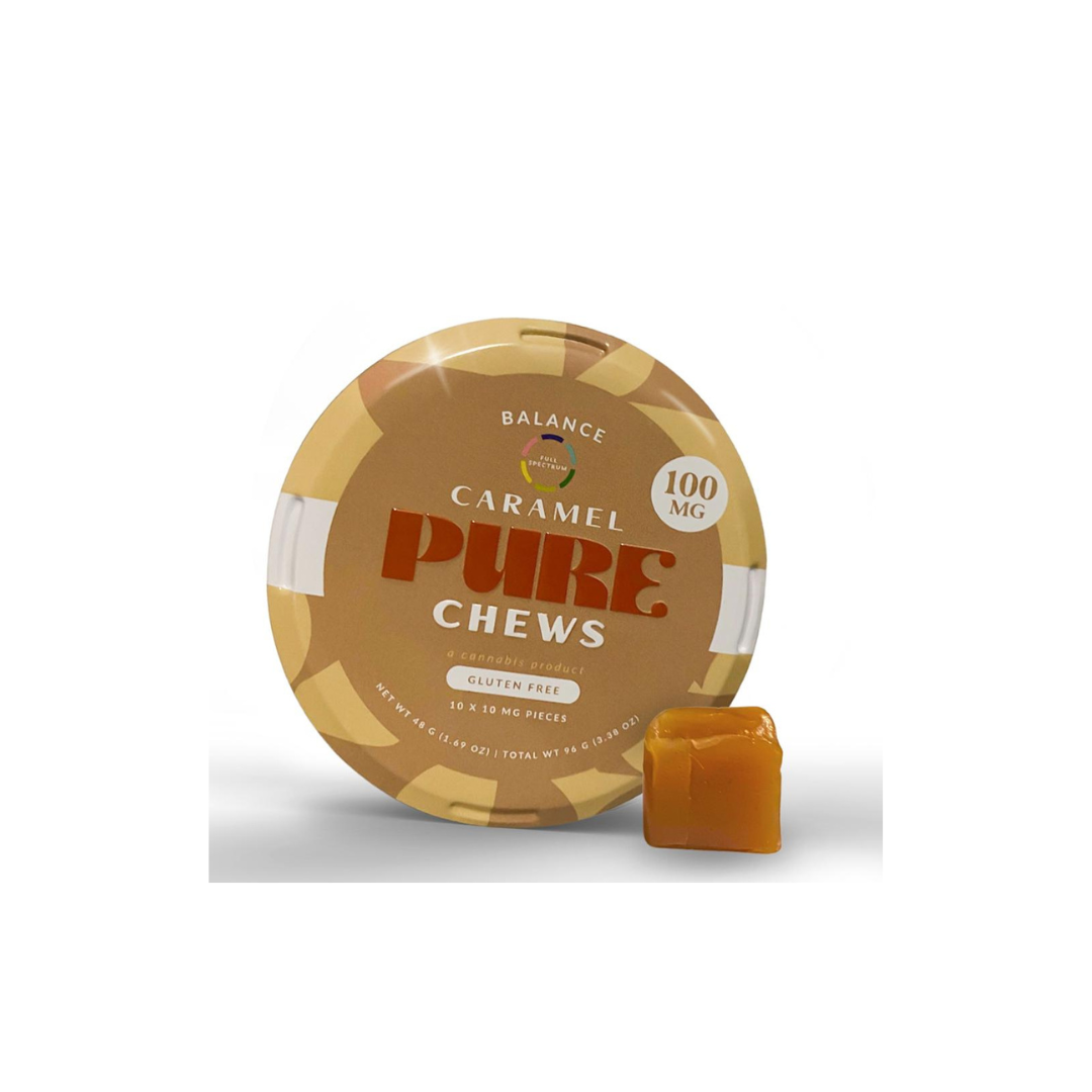 Photograph of product: Pure Caramel 100mg