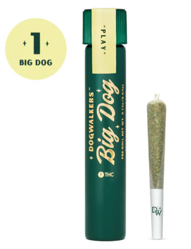Photograph of product: DOGWALKERS - White Durban Big Dogs 'Play' Pre-Roll [S]