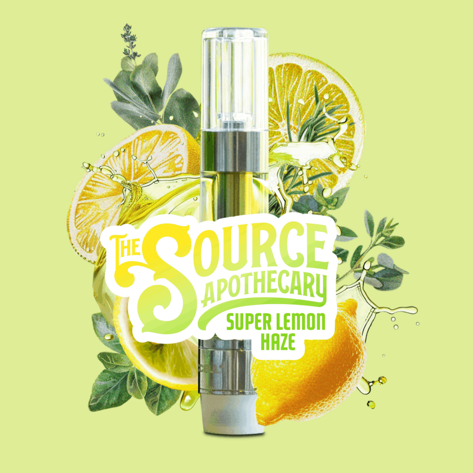 Photograph of Product: The Source | Super Lemon Haze | Cart | Distillate | 1g