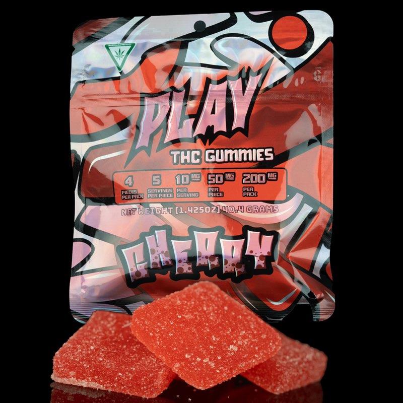 Photograph of product: 200MG CHERRY GUMMIES