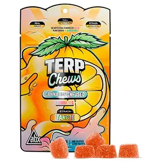 Photograph of product: ABX Terp Chews Tangie Sativa Gummies 100mg