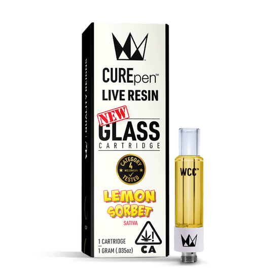 Photograph of product: Lemon Sorbet Live Resin Cartridge - 