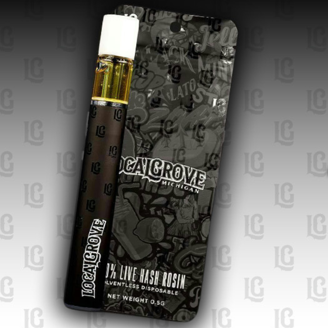 Photograph of product: Local Grove - au chocolat Rosin Disposable - Pyxy Dust