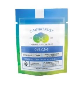 Photograph of product: Cannatrust - Blueberry Zkittlez 1g - 