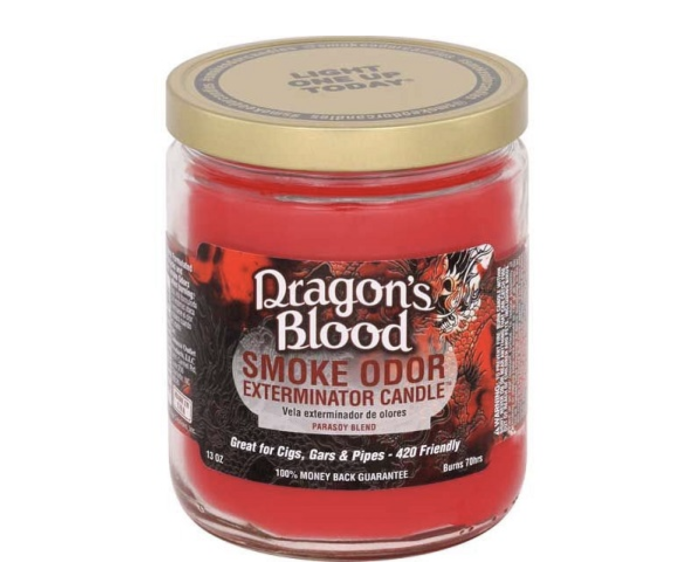 Photograph of product: Dragon's Blood Smoke Odor Exterminator Candle