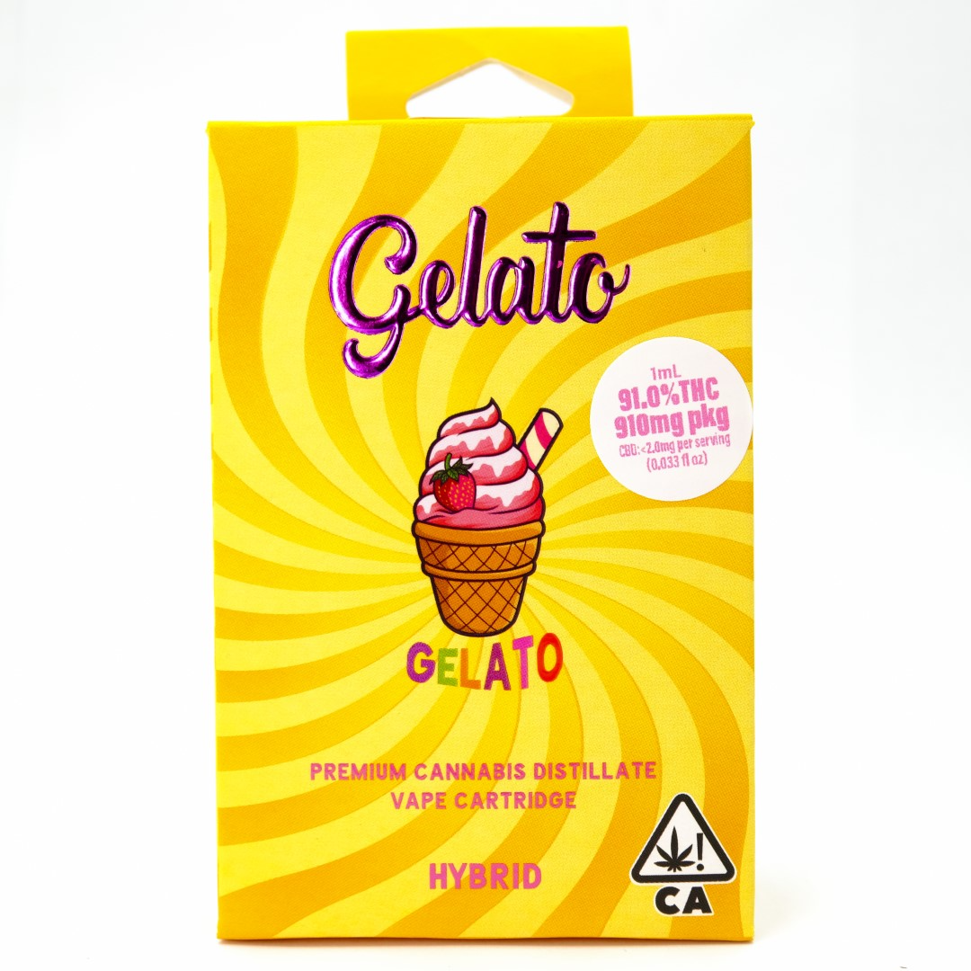 Photograph of product: Gelato Flavor Gelato (1ml) HYBRID Vape