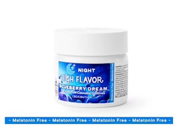 Photograph of product: Full Spectrum Blueberry Dream (No melatonin)