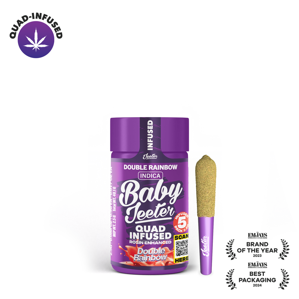 Photograph of product: Double Rainbow - ["2.5g [5pk]"]