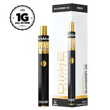 Photograph of product: DIME INDUSTRIES BLACKBERRY OG 1000MG
